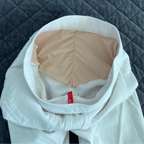 Spanx Jeans Women Small Jean-Ish Skinny White Tummy Control Jegging High Rise - Picture 7 of 8